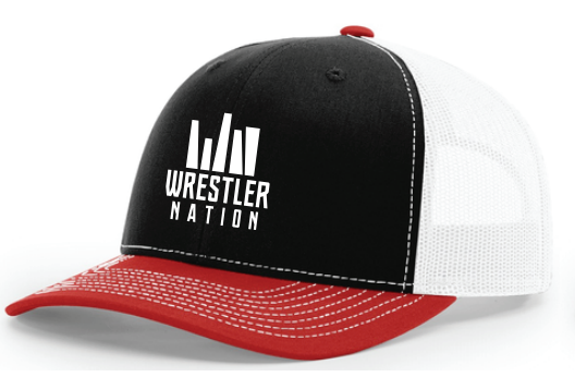 Red, White, & Black Trucker Hat