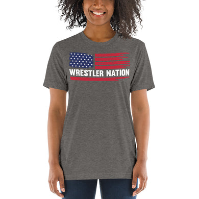 Women's Wrestler Nation Short Sleeve T-shirt