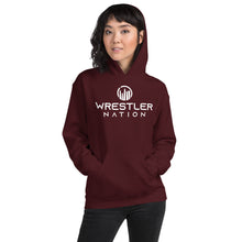 Load image into Gallery viewer, Unisex Wrestler Nation Hoodie--Small Logo