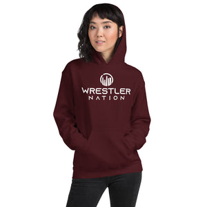 Unisex Wrestler Nation Hoodie--Small Logo