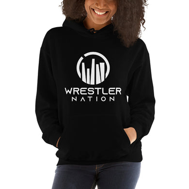 Unisex Wrestling Hoodie-Large Logo