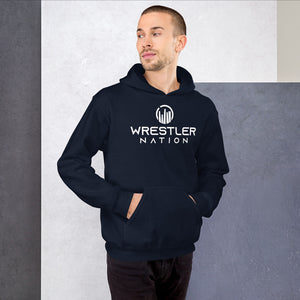 Unisex Wrestler Nation Hoodie-small logo