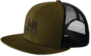 Olive Wrestling Trucker Hat